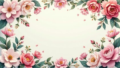 Intricate floral design in delicate pastel shades, perfectly tiled , subtle, pretty, pastel