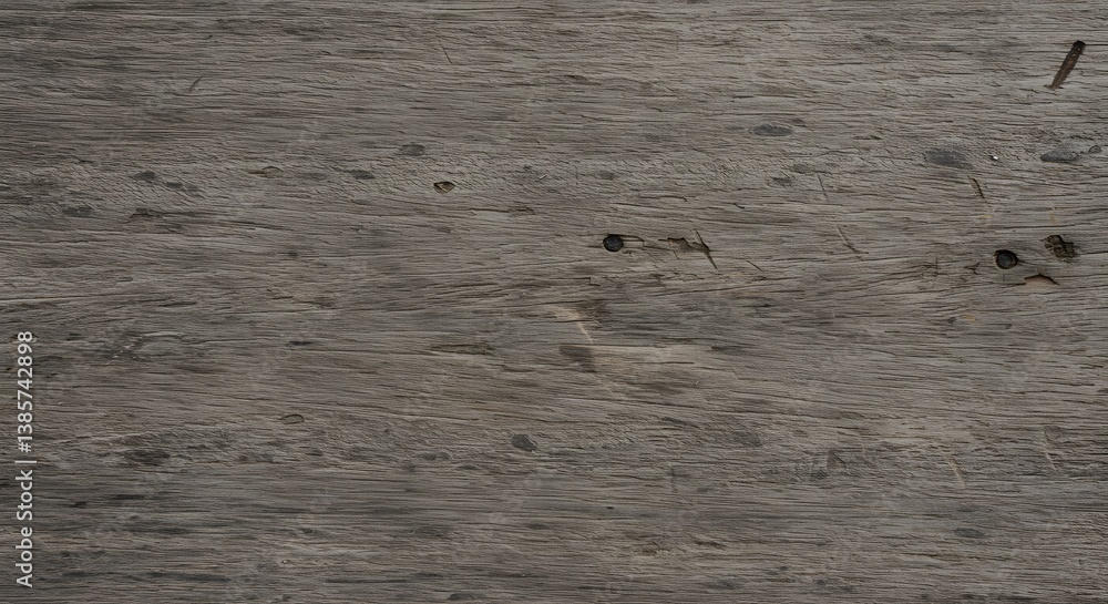 Poster rustic wooden surface displaying weathered texture and nail remnants