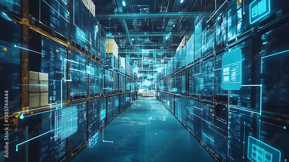 Poster an ai powered system enhancing supply chain transparency by analyzing real time product tracking and