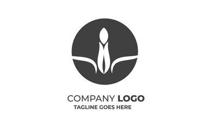 Wellness Company Logo featuring Natural Motifs Clean Aesthetics and a Peaceful Modern Feel