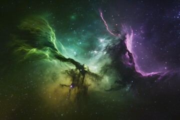 A Stunning View of a Colorful Interstellar Nebula 