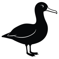 Albatross set silhouette vector illustration, Albatross vector design, albatross line art silhouette vector illustration, albatross silhouette line art vector illustration, albatross silhouette vector