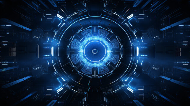  Sleek, modern blue gradient background design, perfect for VIP programs, market makers, and product display.