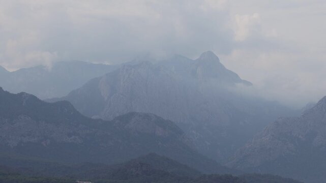 mountains on the coast of kemer T&uuml;rkiye