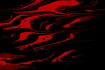 abstract art background in red black color