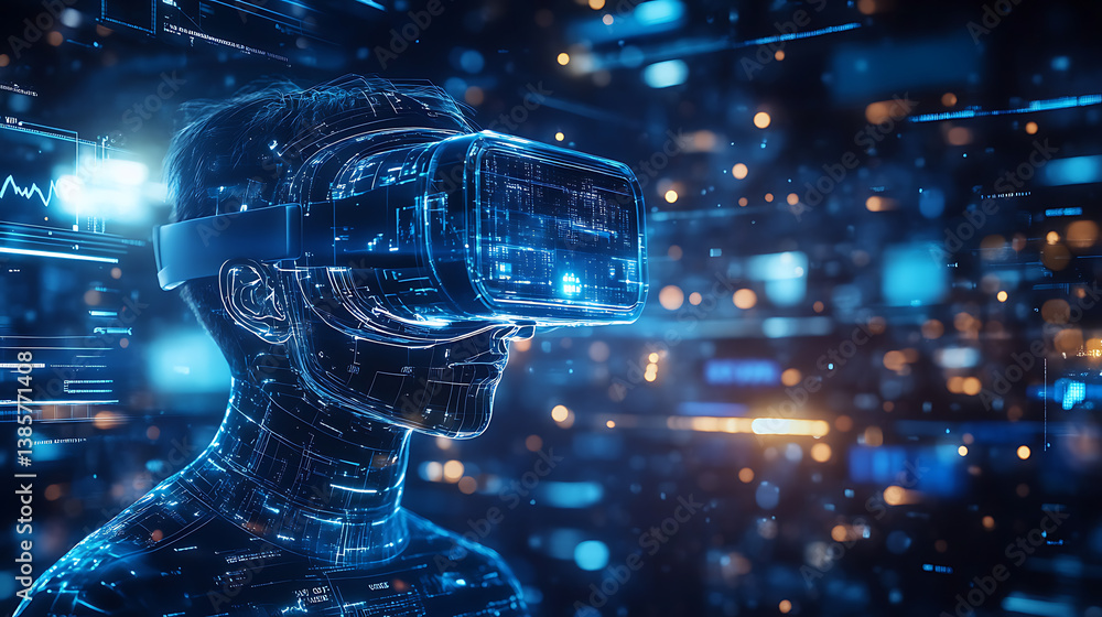 Poster an ai powered system enhancing virtual reality experiences by analyzing user preferences, environmen