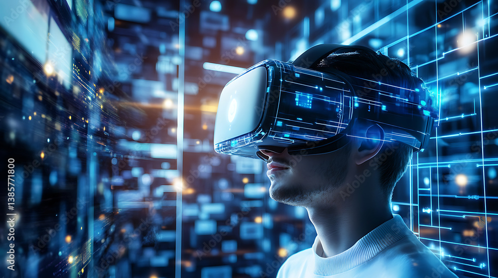 Poster an ai powered system enhancing virtual reality experiences by analyzing user preferences, environmen