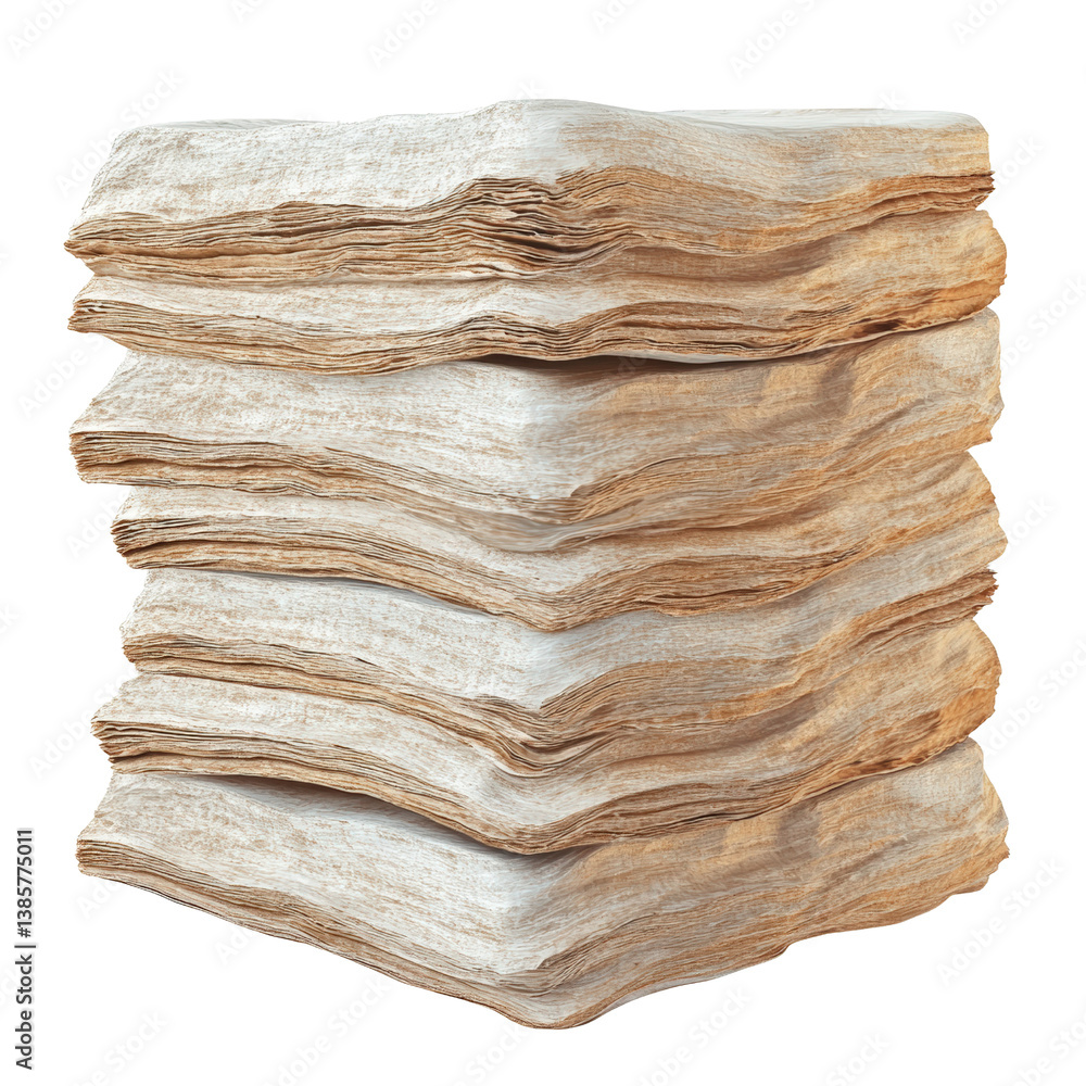Poster a neatly stacked collection of paper sheets ready for use in various projects, office tasks, or crea