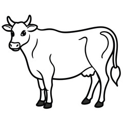 cow vector illustration