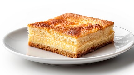 Nadorable unicorn hyper-realistic blondie food on a plate, vibrant food styling with close-up photography