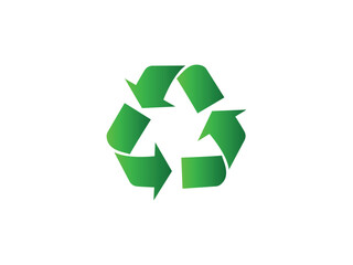 Obraz premium Recycling and Zero Waste Gradient Icon. Pollution, Ecology, Global Warming, Sustainable Lifestyle