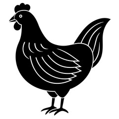 Chicken silhouette