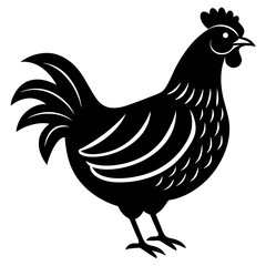 Chicken silhouette