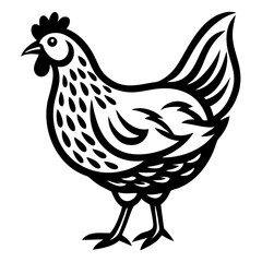 Chicken silhouette
