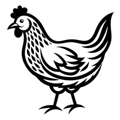 Chicken silhouette