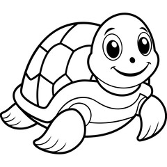 funny turtle cartoon