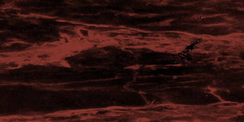 Abstract bloody grunge overlays fog isolated on black background. Scary Red and black horror red grunge texture and old wall texture effect powder color explosion background. Dark red slate background