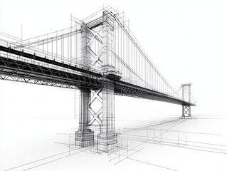 Crosssectional blueprint of the Golden Gate Bridge s north anchorage, showcasing concrete mass and steel reinforcements