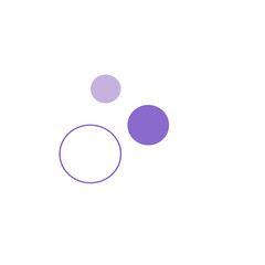 abstract purple circle