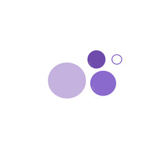 abstract purple circle