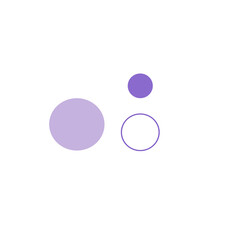 abstract purple circle