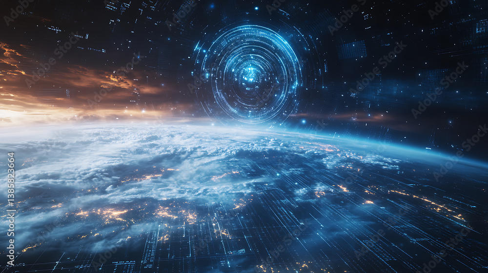 Poster an ai powered system improving real time weather forecasting by analyzing satellite imagery, atmosph