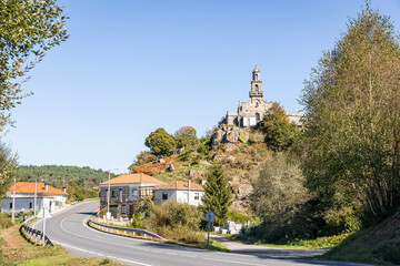 Church of Santa Eufemia de Milmanda, municipality of Celanova, Ourense, Galicia, Spain