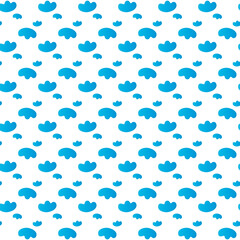 Abstract Shape Seamless Vector Pattern Design