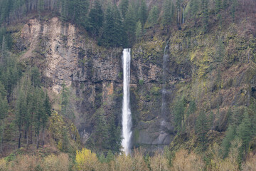 Multnomah Falls in Oregon's Columbia River Gorge