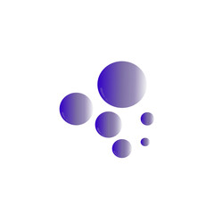 abstract purple circle
