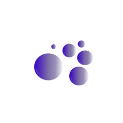 abstract purple circle
