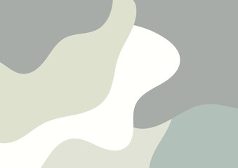 Simple aesthetic abstract wave soft green wallpaper