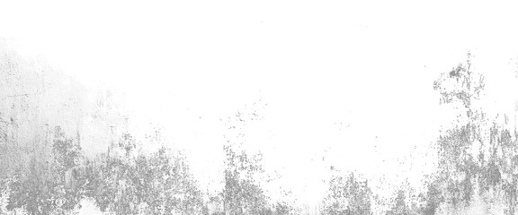 Vector rusted white grunge design elements and black and white rough vintage distress background	