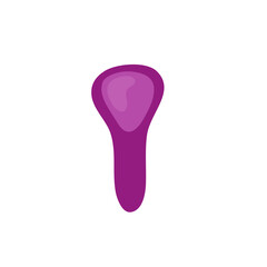 Bacteria Clostridium botulinum. Cartoon bacteria, biological microorganism. Microorganism flat vector illustration.