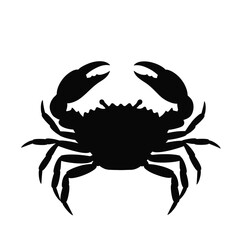 crab isolated on white background