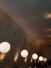 chandelier in the hotel