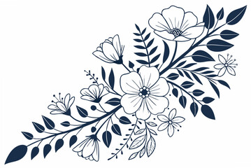 vector floral background