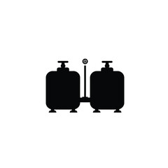 Fototapeta premium black gas pump