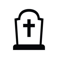 Obraz premium black and white cross