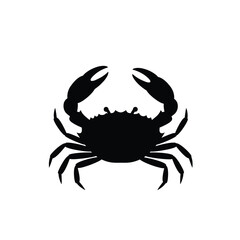 crab isolated on white background