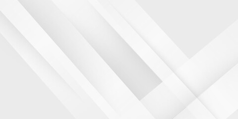 Obraz premium The paper image has a white background with several diagonal lines of varying opacity having a gray gradation. Suitable for businesses,