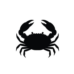 crab isolated on white background