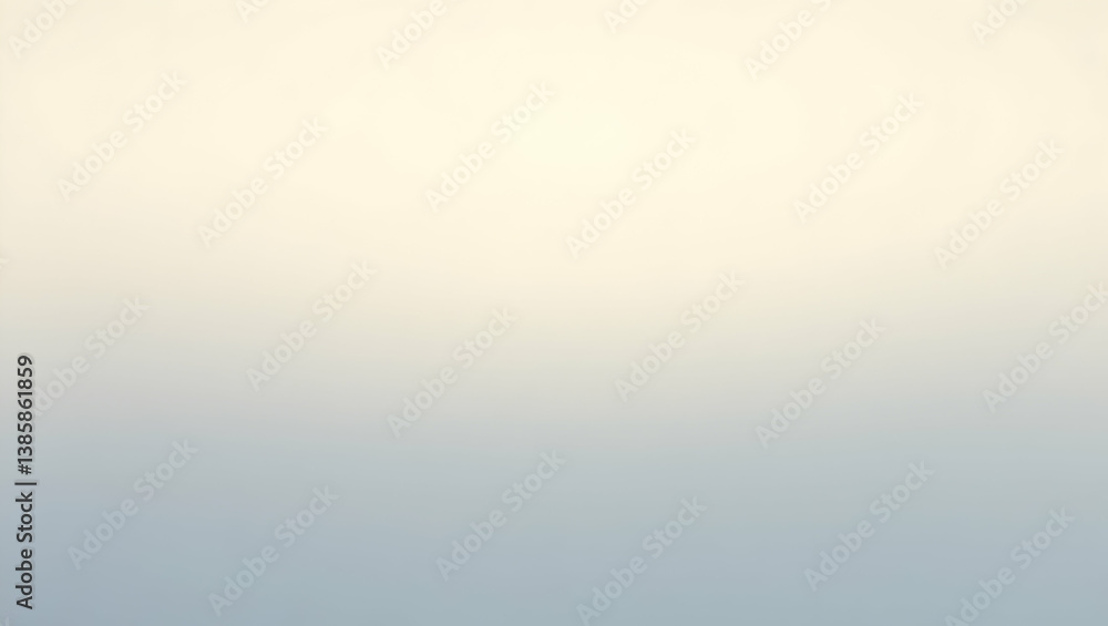 Poster subtle horizontal gradient with warm beige and pale blue hues, perfect for minimalist backgrounds an