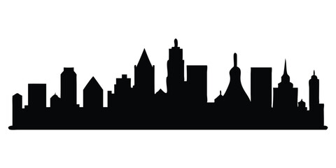 Fototapeta premium london skyline in black