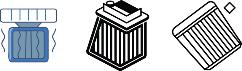 Automotive Cabin Air Filter Replacements Diagrams and Illustrations