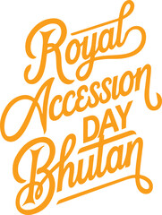 Fototapeta premium Royal Accession Day Bhutan.