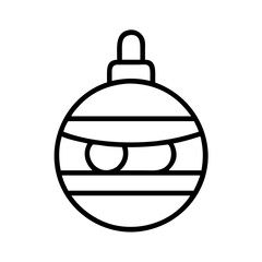 Download christmas mummy ornament svg vector file for cricut and silhouette projects free design element