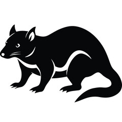 Adobe Illustrator ArtworkAustralian animals silhouette set