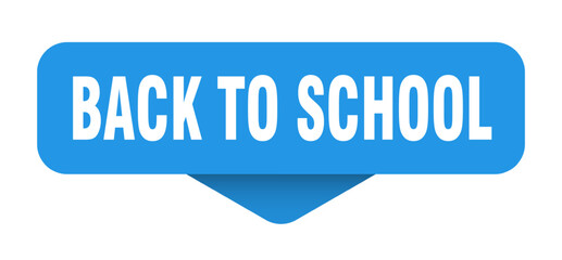 back to school sticker. back to school sign on transparent background