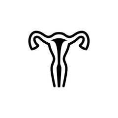 Female Reproductive System Icon